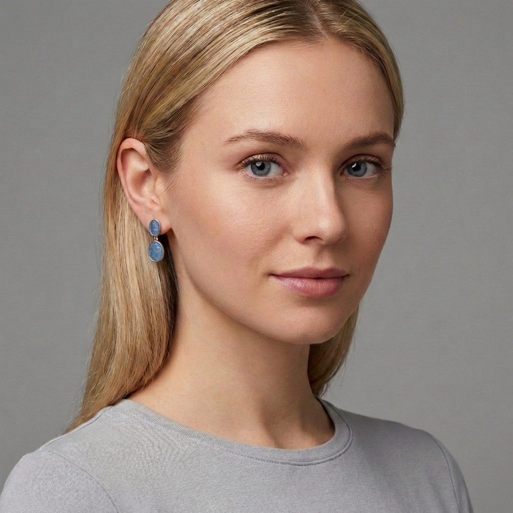 Orecchini ovali Royal