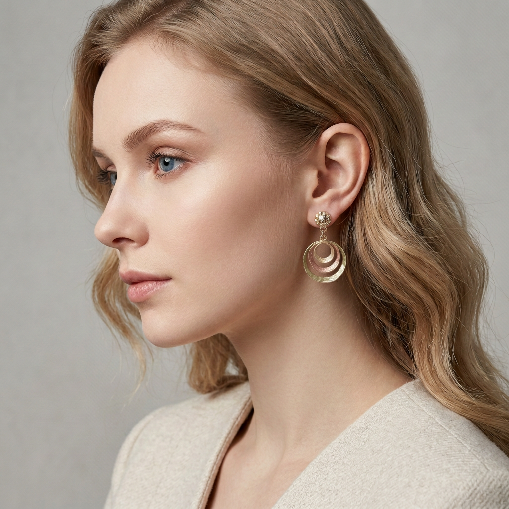 Orecchini satelliti Spring