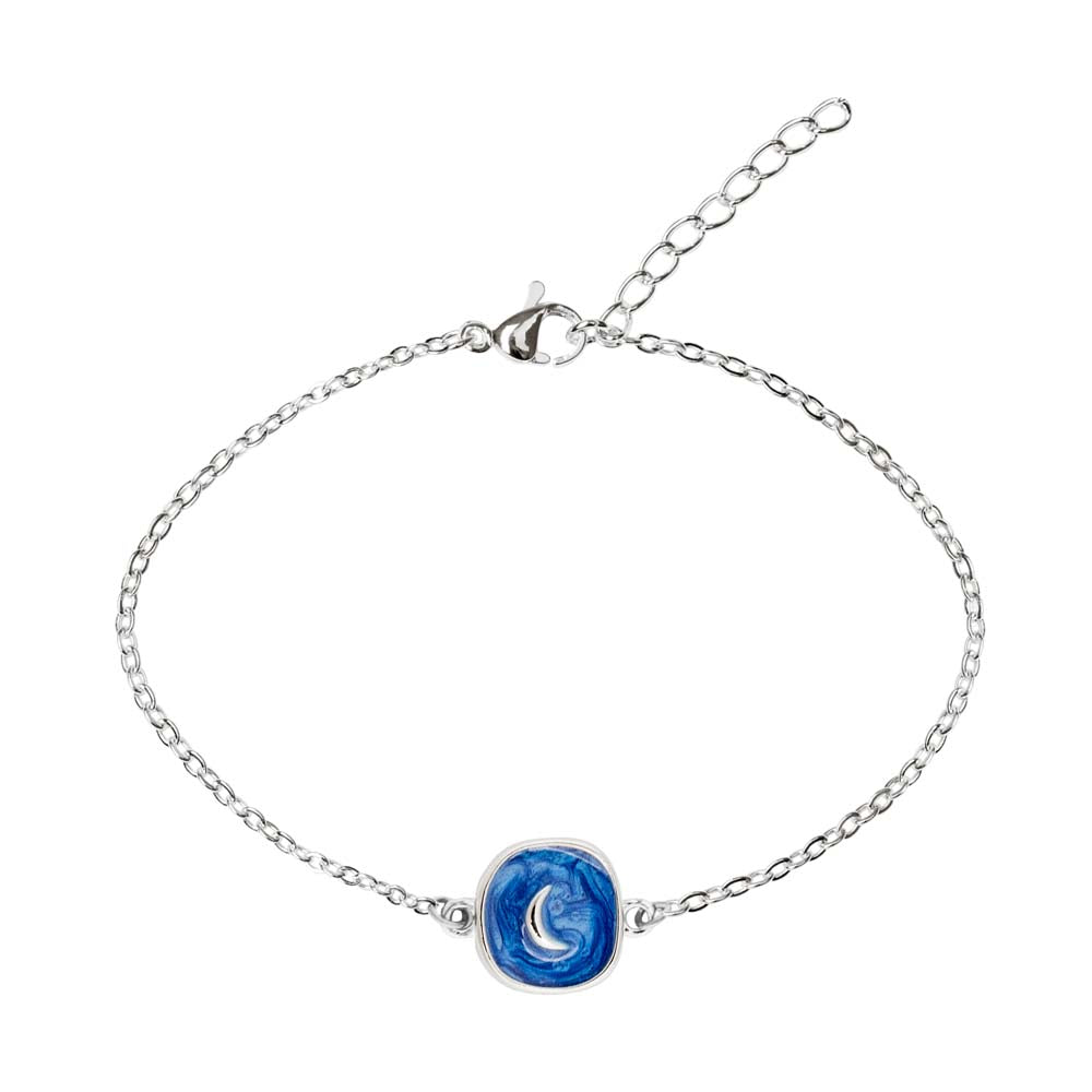 Armband - "little stories" - silberfarben - Mond