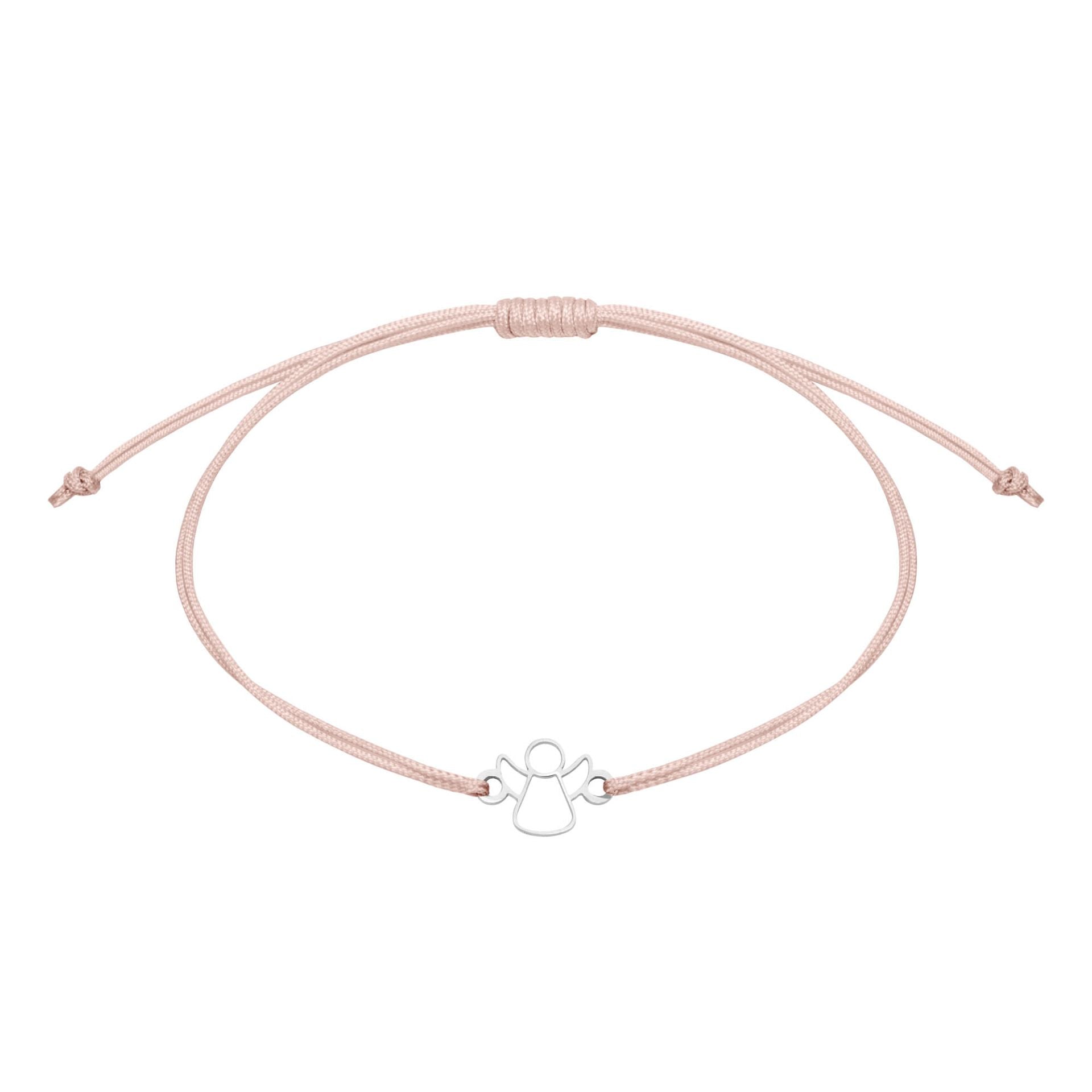 Armband - "wish giver" - rosévergoldet - Engel