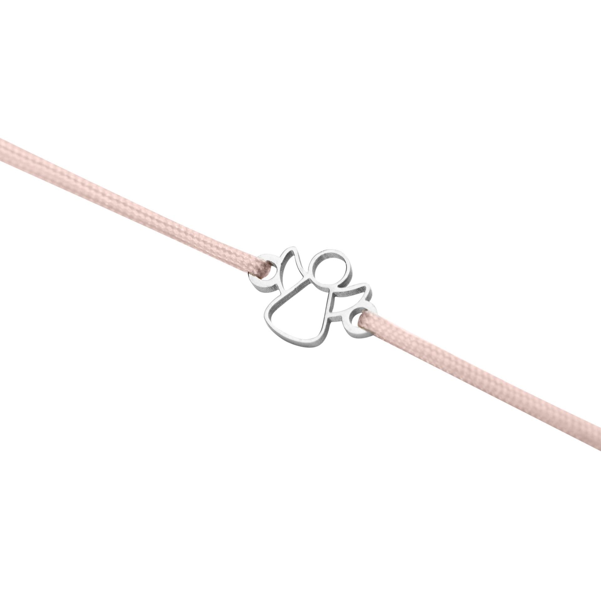 Armband - "wish giver" - rosévergoldet - Engel