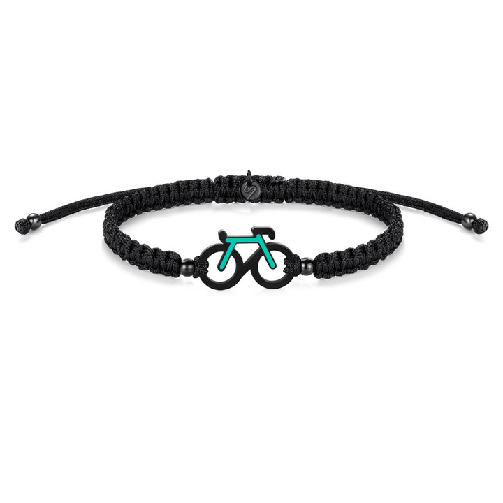 MINT BIKE BRAIDED BRACELET