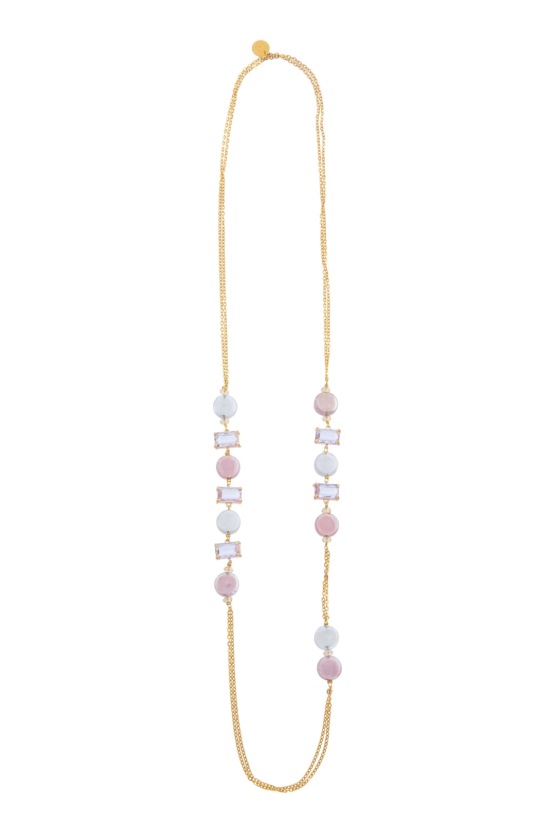 COLLANA LUNGA SUNSET MIRAGE ROSATO (S)