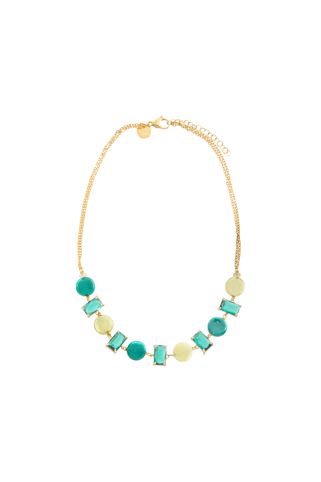 COLLANA GIROCOLLO SUNSET MIRAGE VERDE (S)