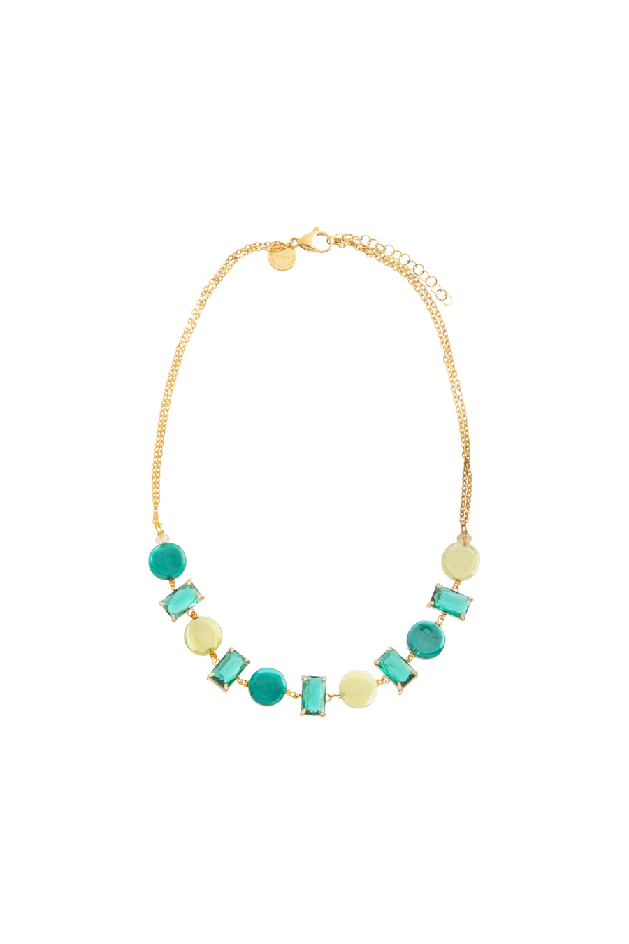 COLLANA GIROCOLLO SUNSET MIRAGE VERDE (S)