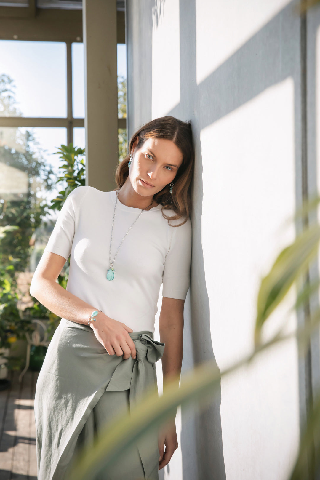 COLLANA PENDENTE JASMINE MENTA