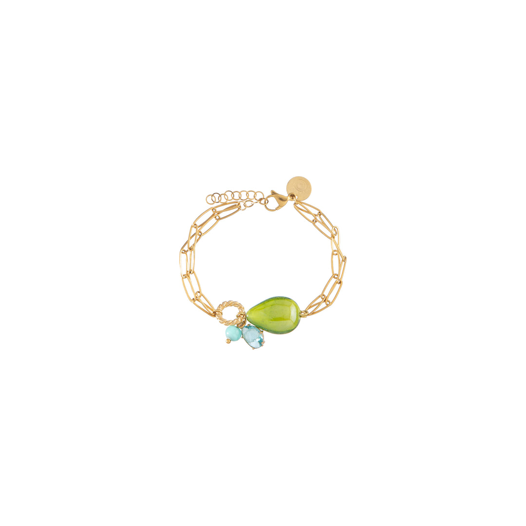 BRACCIALE JASMINE VERDE (S)
