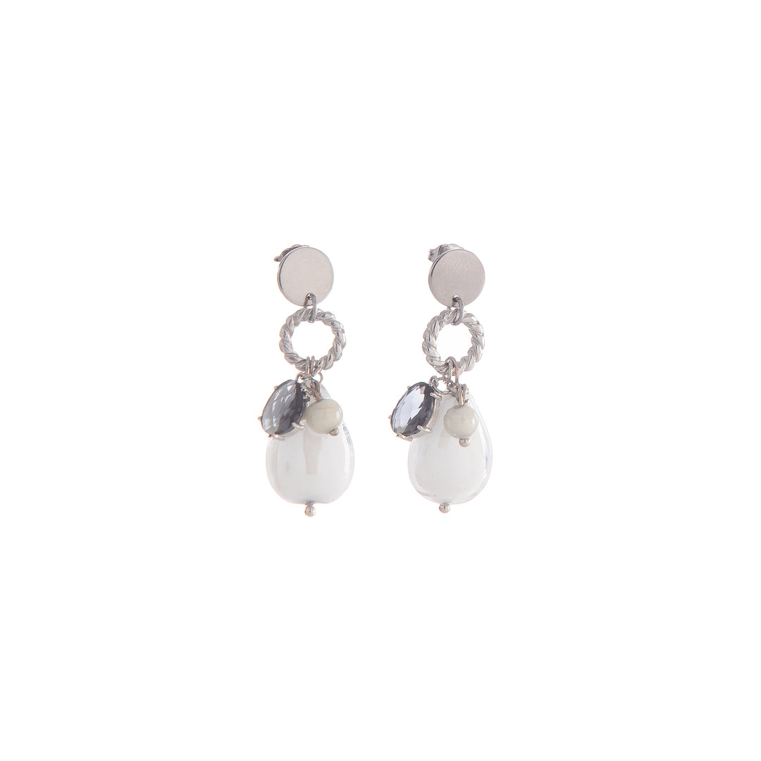 ORECCHINI JASMINE BIANCO