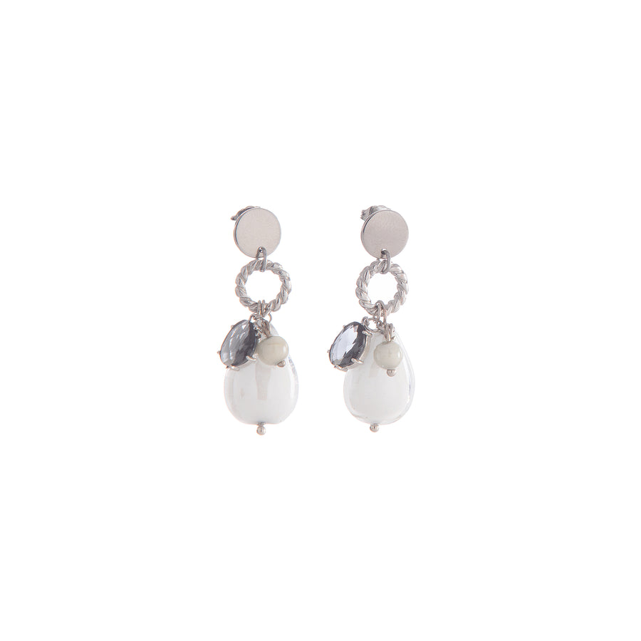 ORECCHINI JASMINE BIANCO