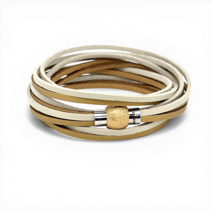 Serena kOmMa5 doppelt gewickeltes Armband