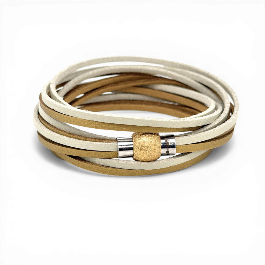 Serena kOmMa5 doppelt gewickeltes Armband