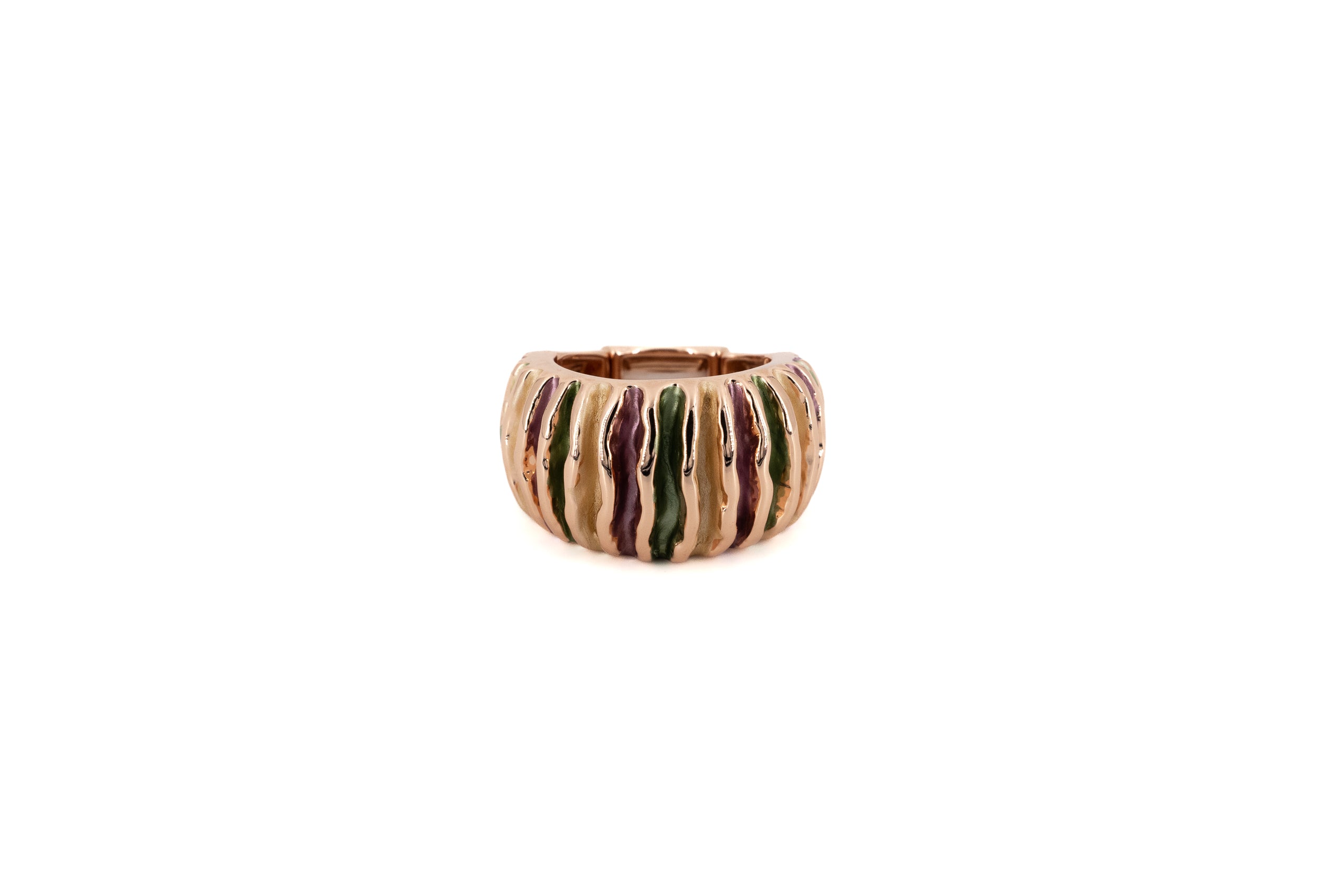 Anello zama fascia multi righine