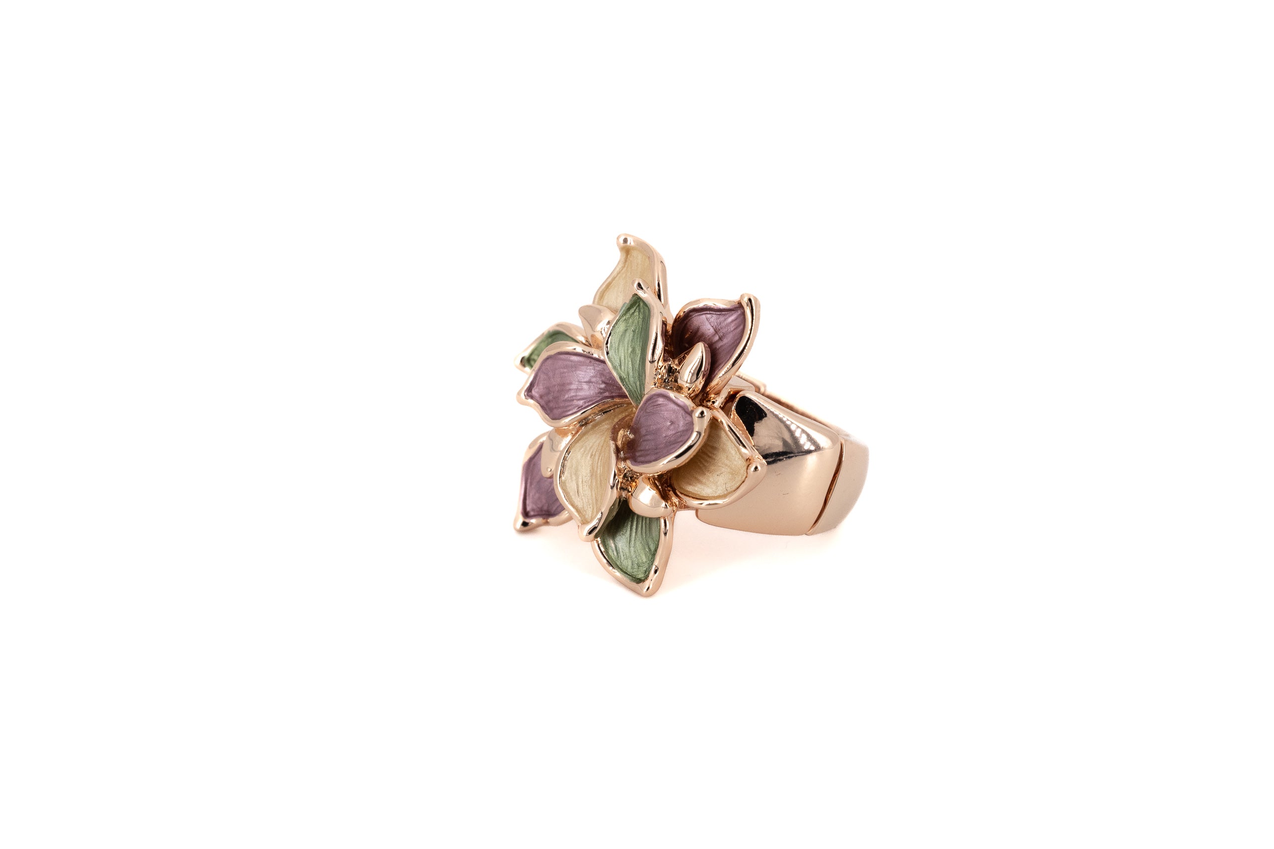 Anello zama fiore