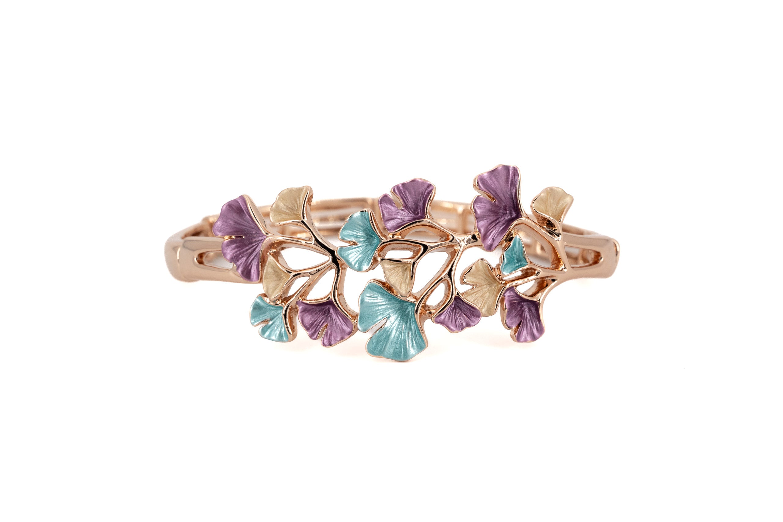 Bracciale zama foglioline gingko