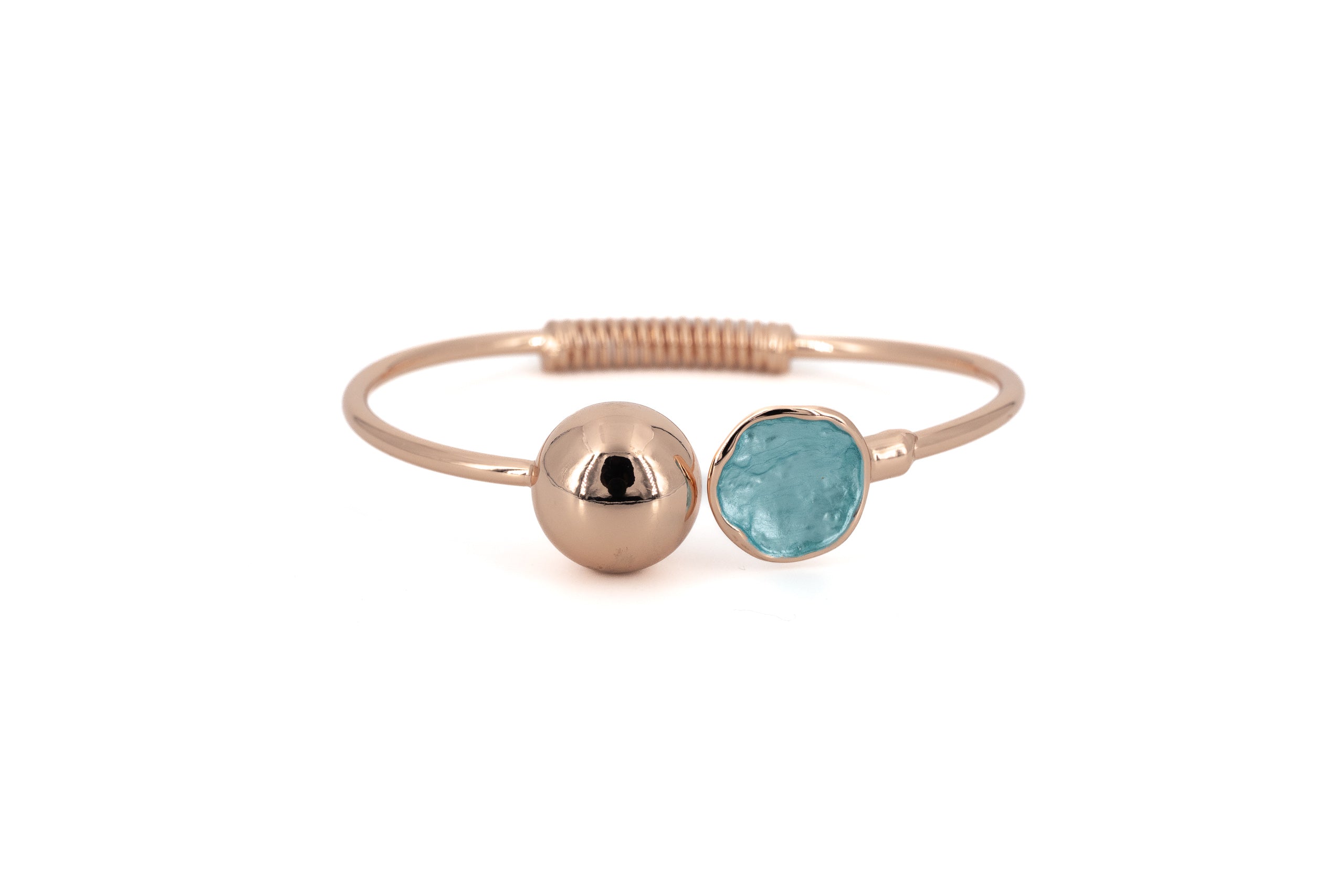 Bracciale zama tondino e pallina
