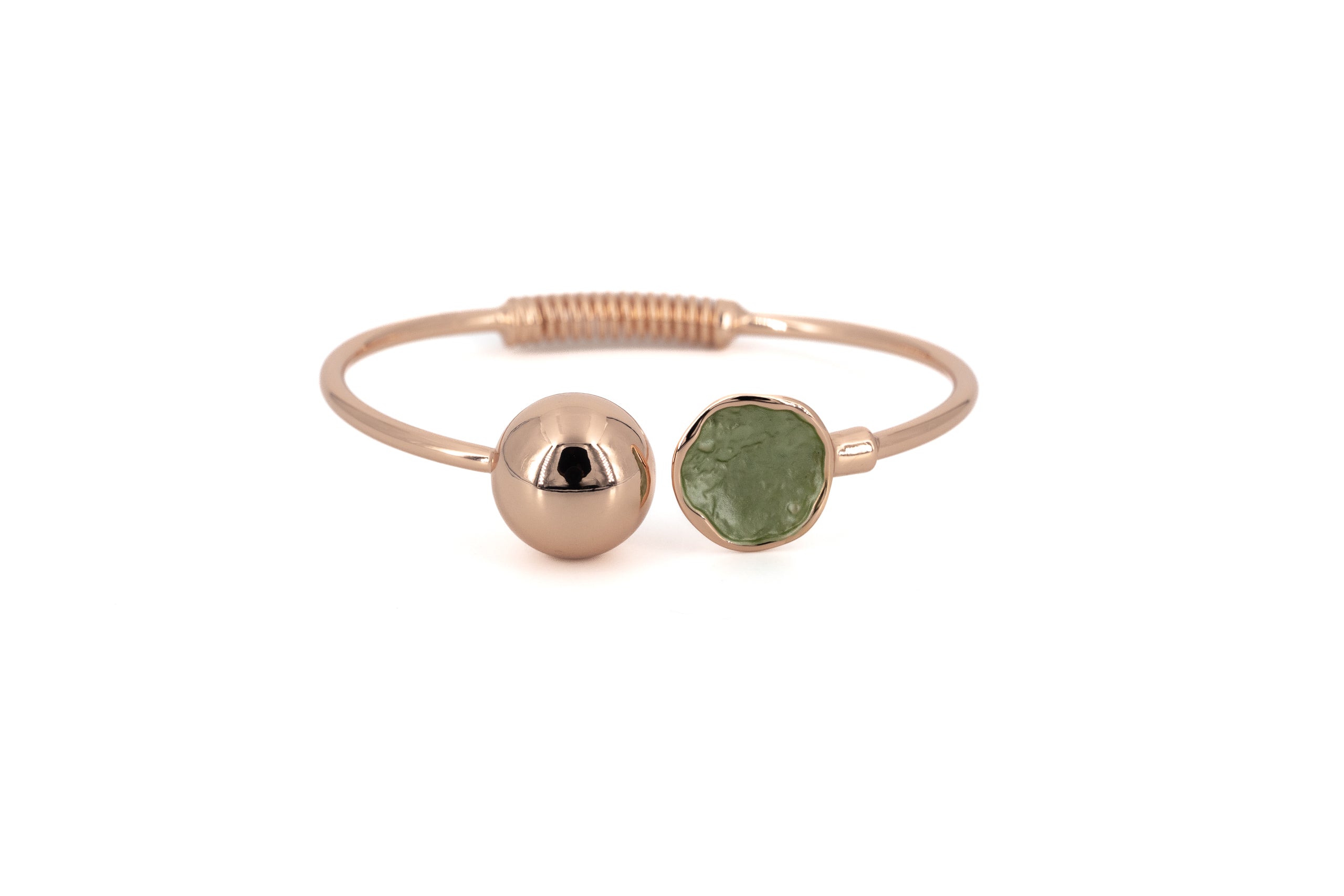 Bracciale zama tondino e pallina