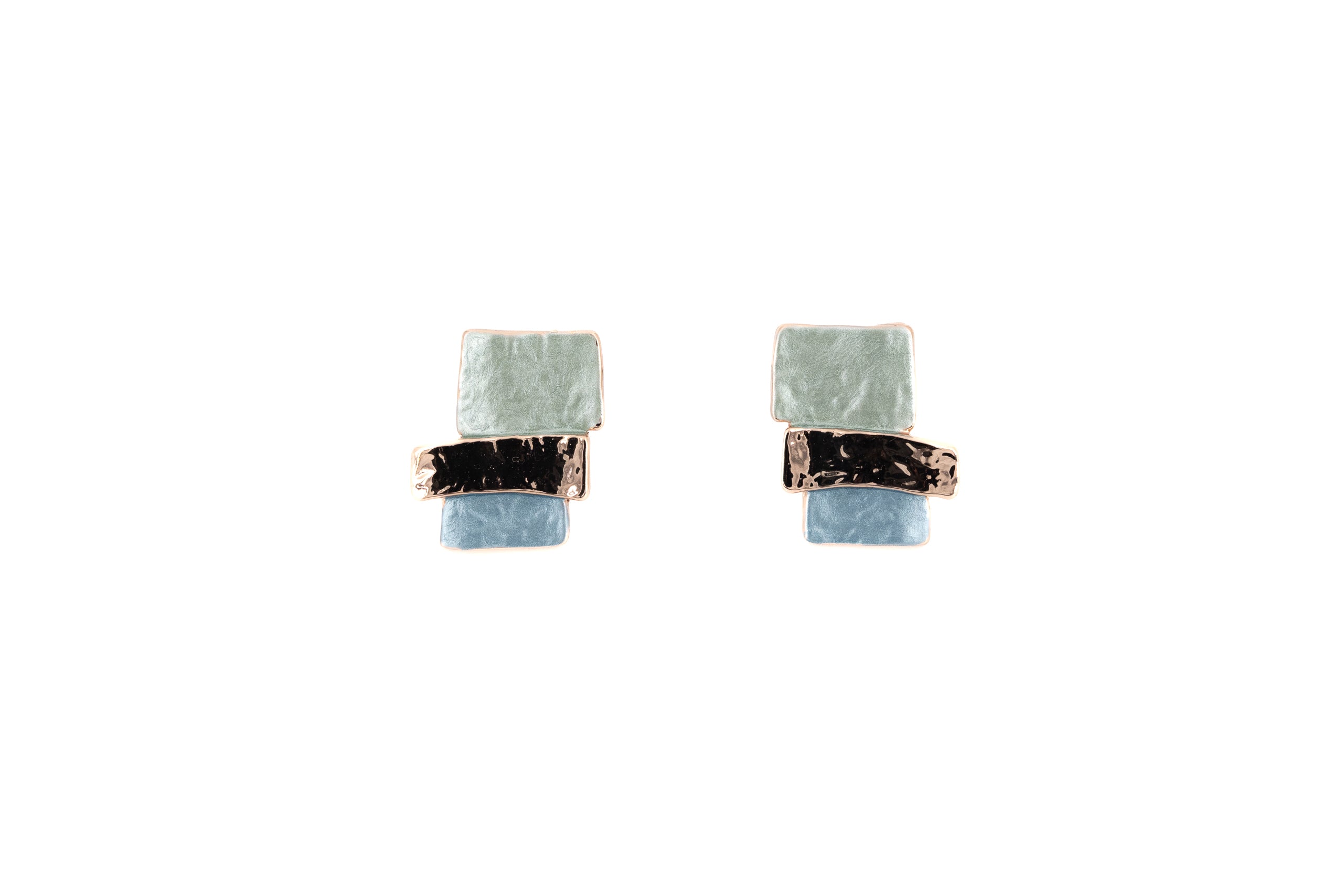Orecchini zama tre barrette