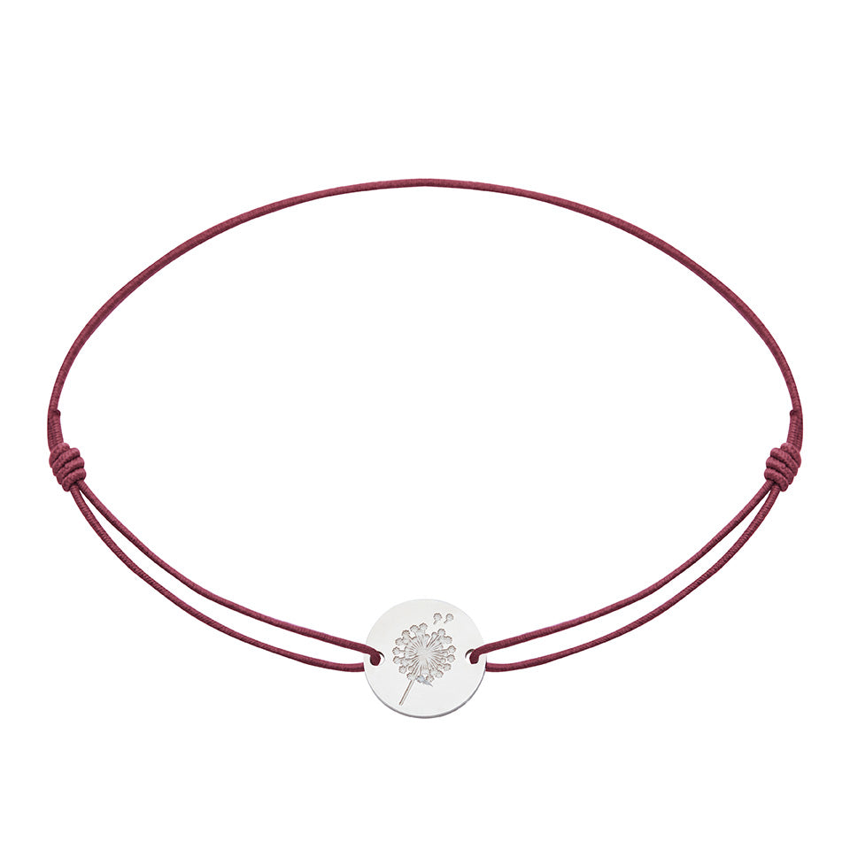 Armband - "little companion - Edelstahl - Pusteblume
