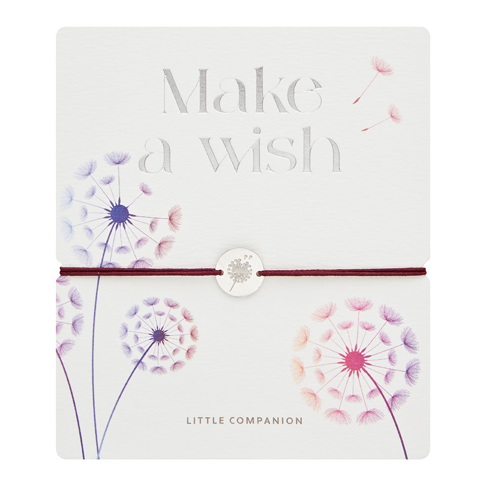 Armband - "little companion - Edelstahl - Pusteblume
