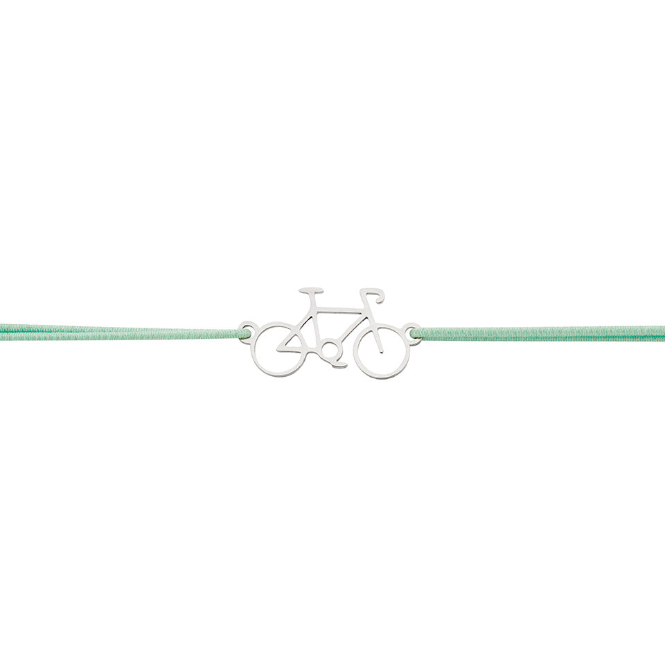 Armband - "little companion - Edelstahl - Fahrrad