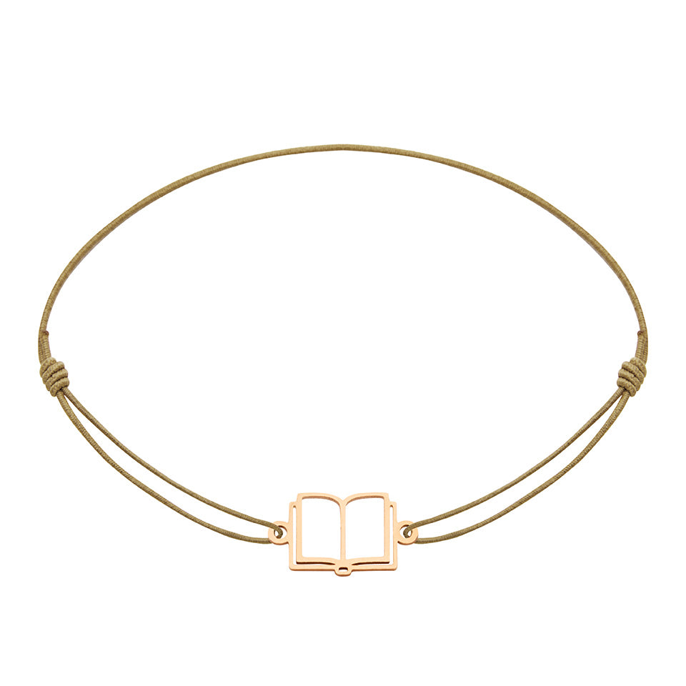 Armband - "little companion - rosévergoldet - Buch