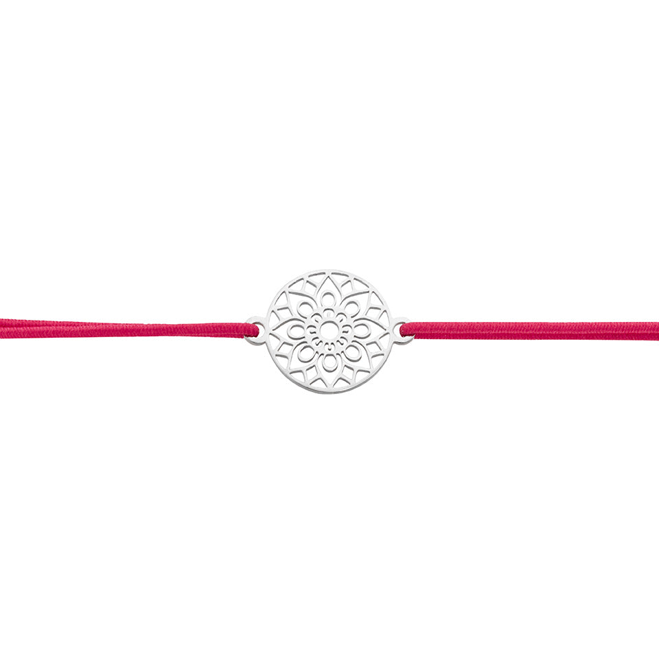 Armband - "little companion - Edelstahl - Mandala des Glücks