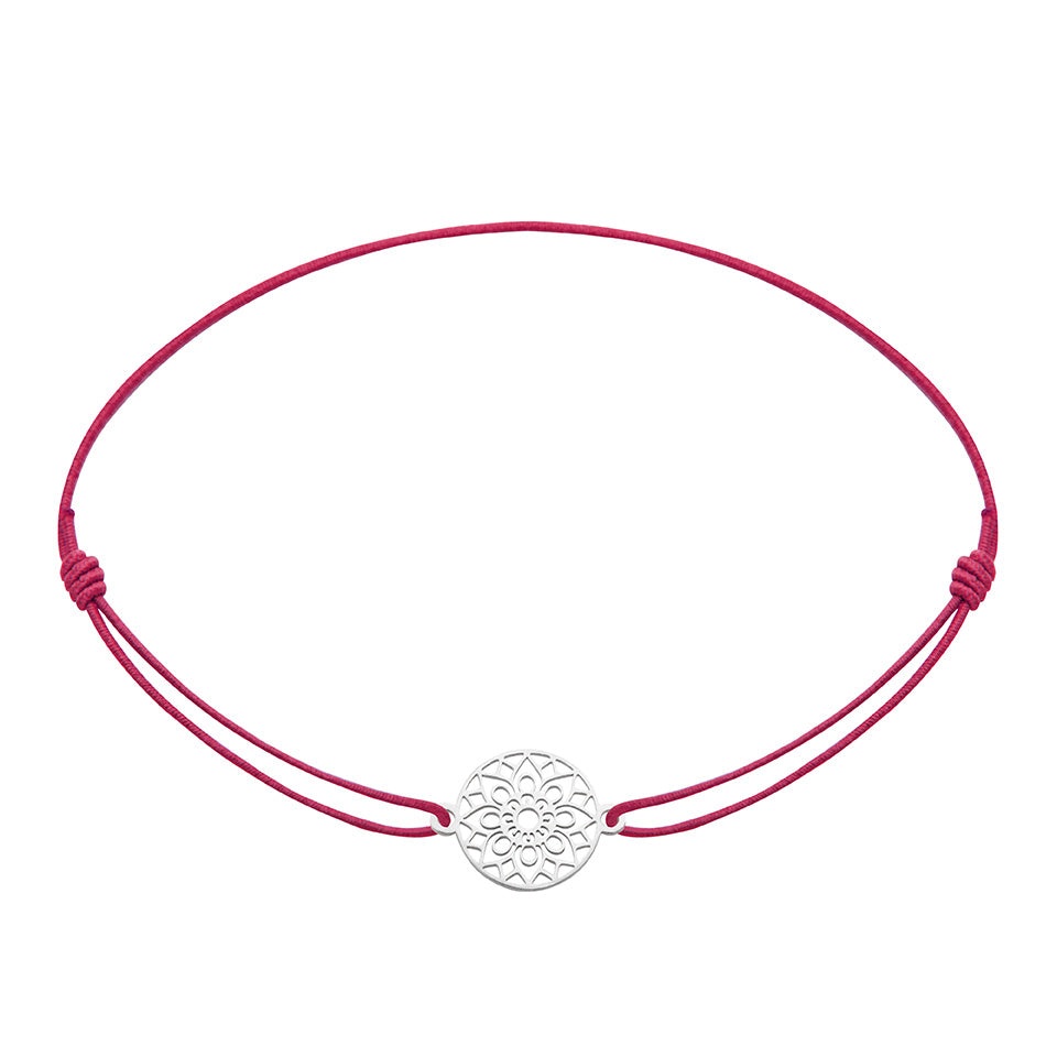 Armband - "little companion - Edelstahl - Mandala des Glücks