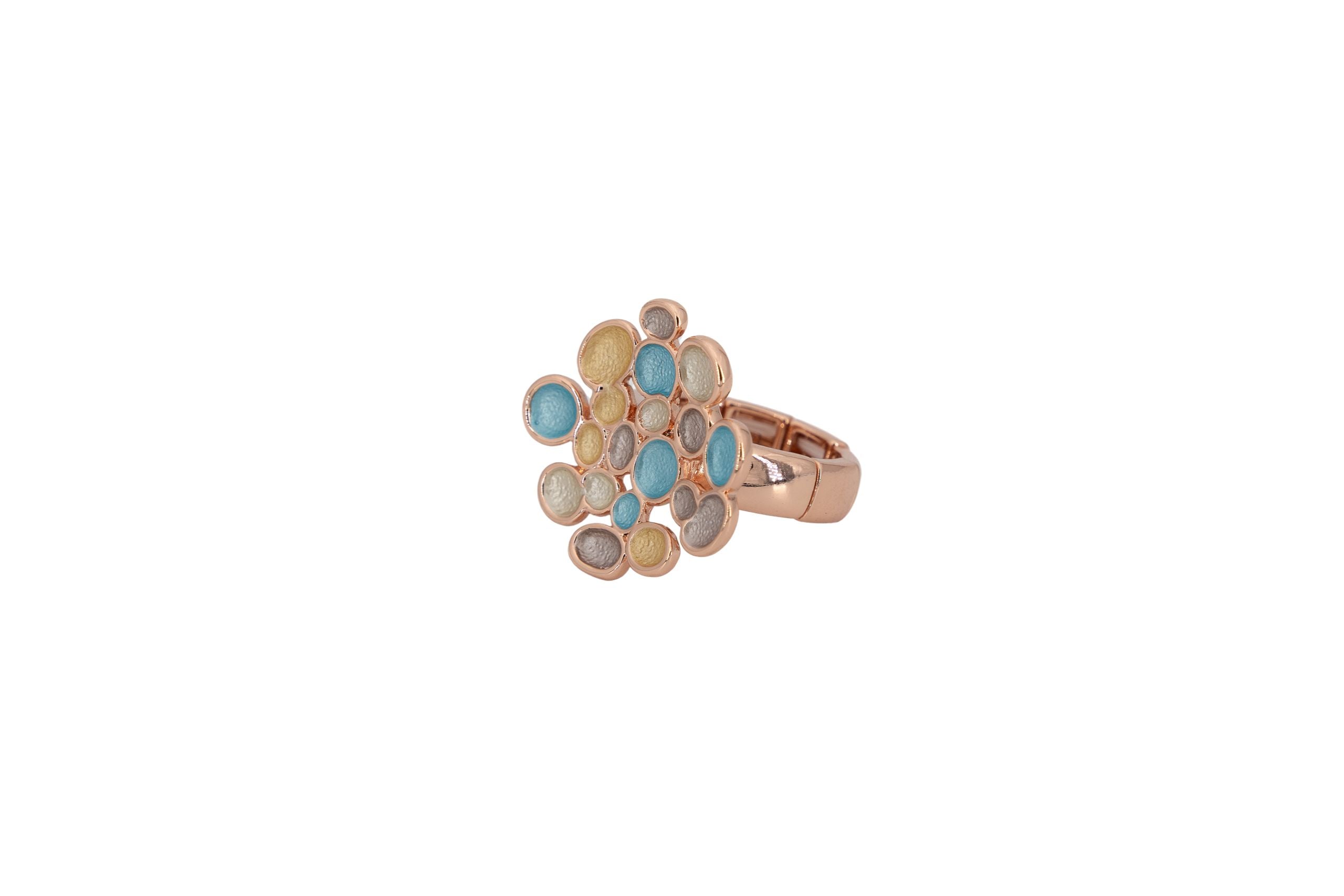 Anello zama grappolo tondo