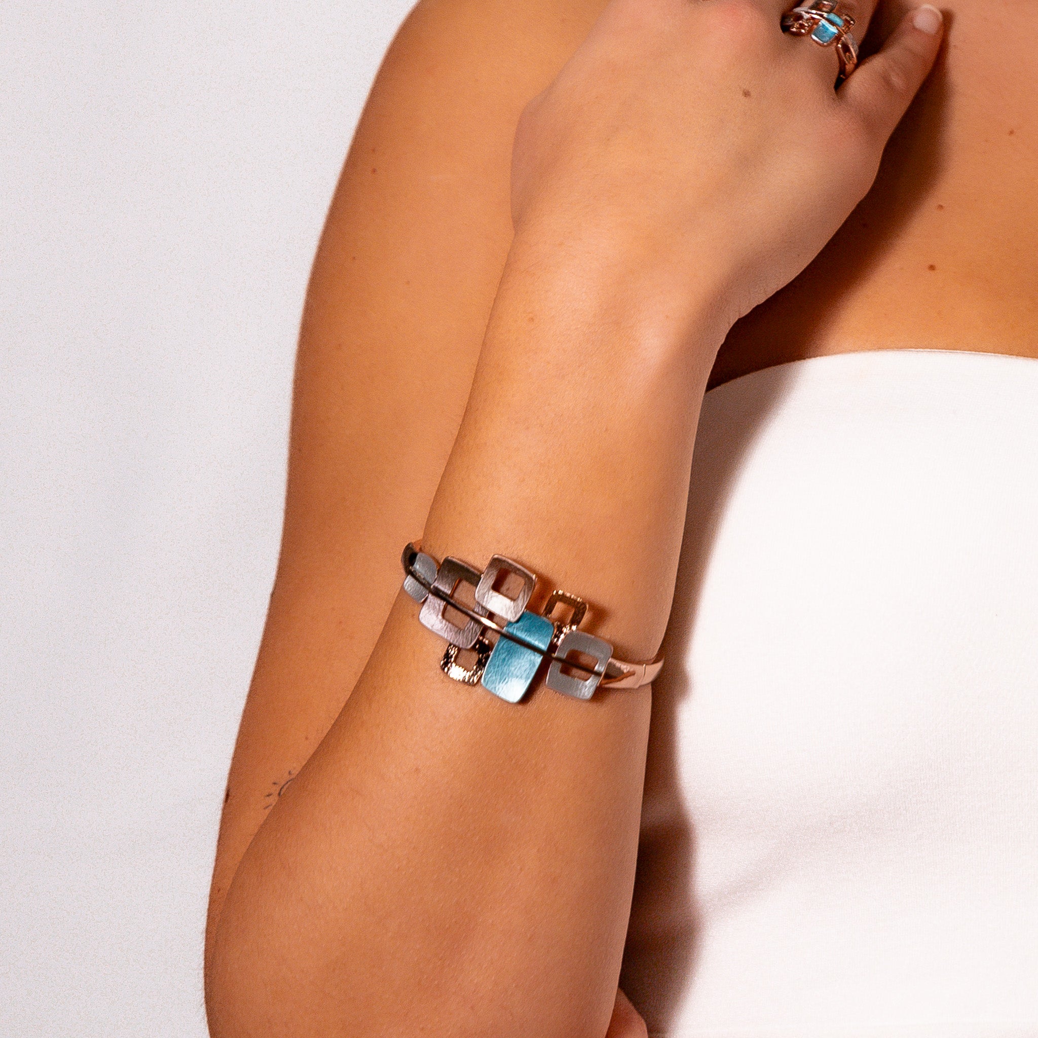 Bracciale zama sei rettangoli