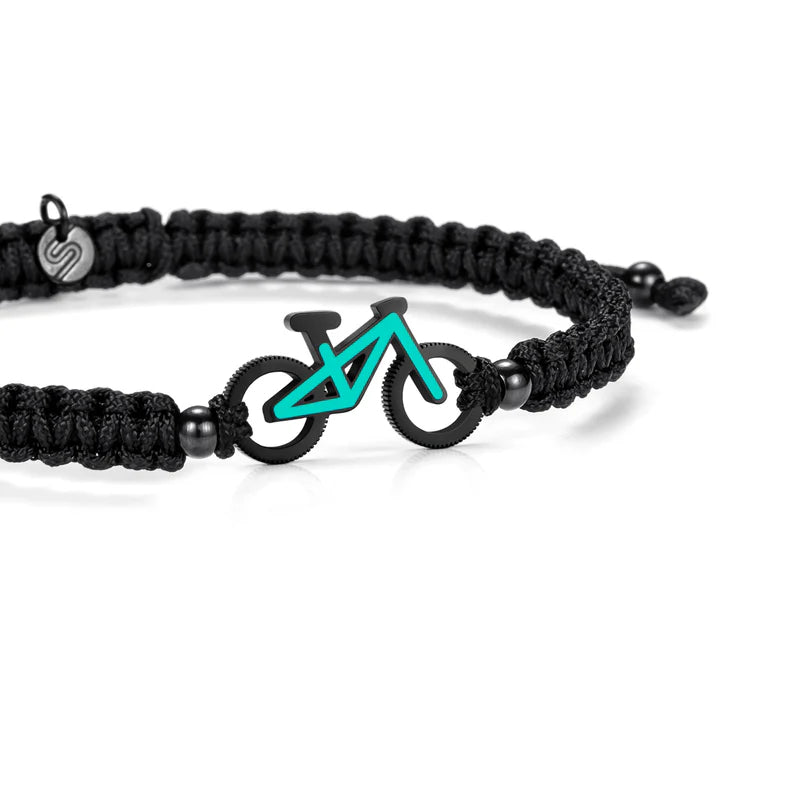 MTB MINT BIKE BRAIDED BRACELET