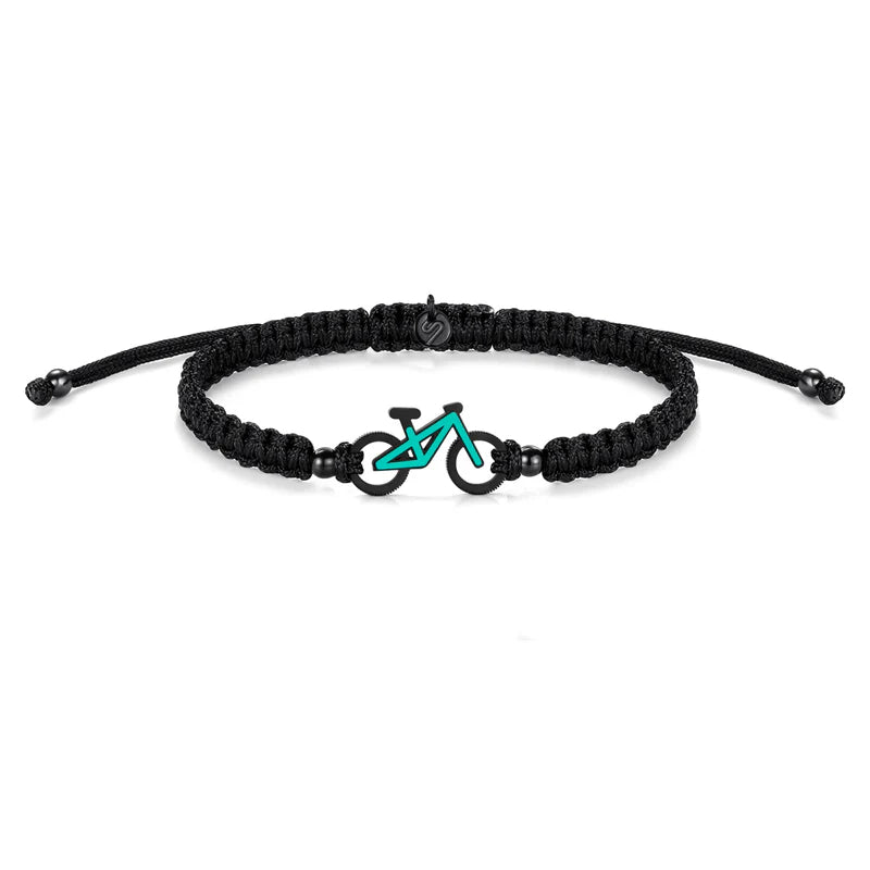 MTB MINT BIKE BRAIDED BRACELET