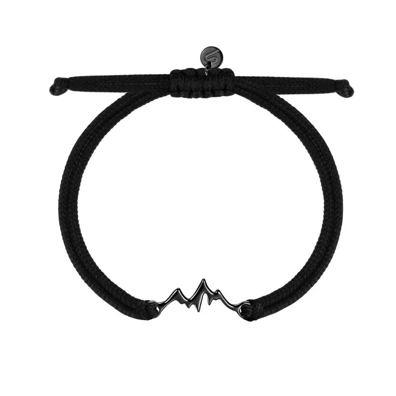 MOUNTAIN BLACK BRACELET