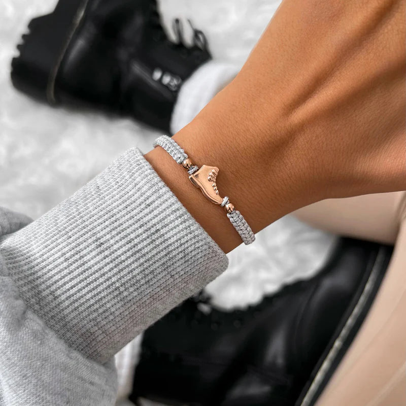 ROSE EXPLORER GREY BRIDED BRACELET