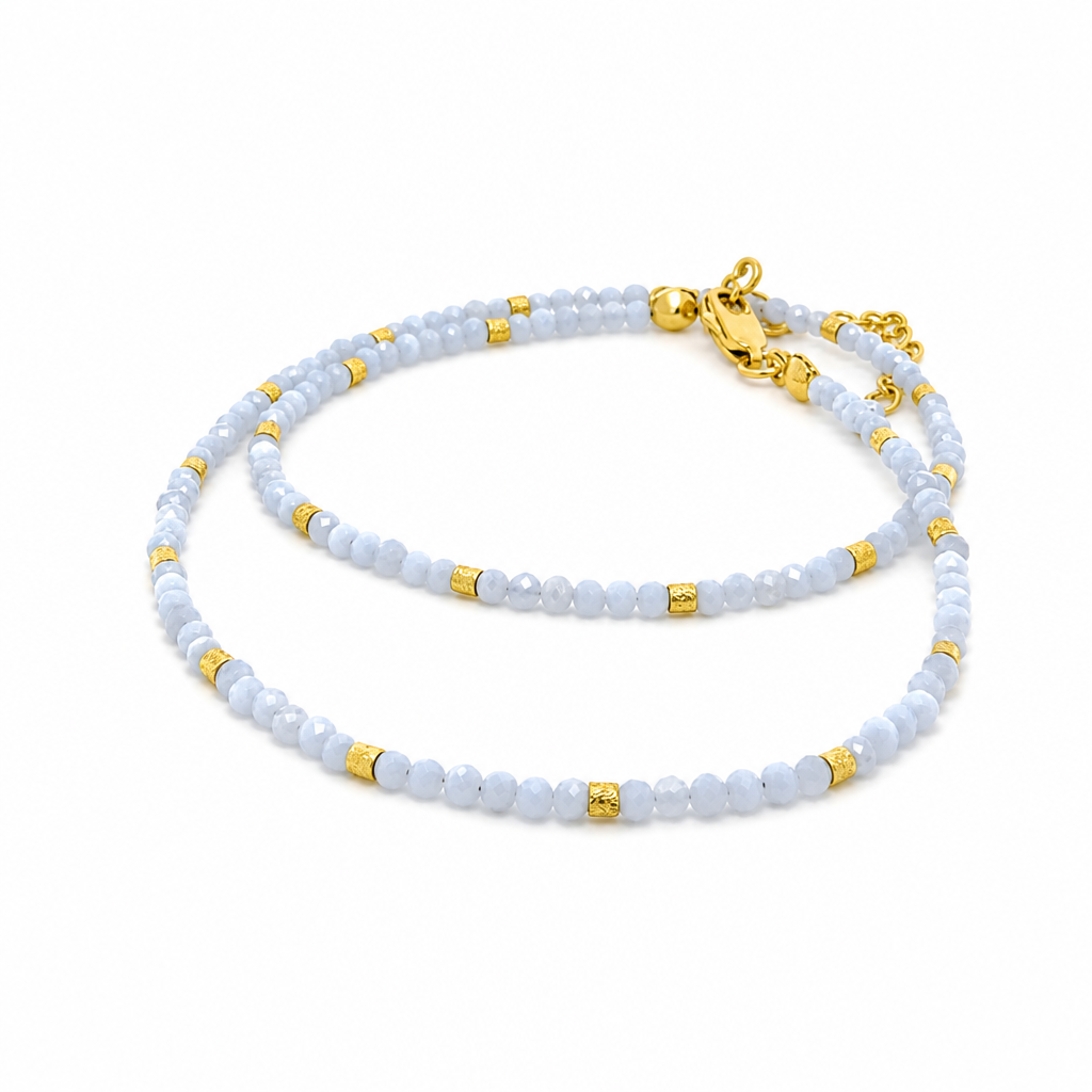 Power Stones Choker (Chalcedony)