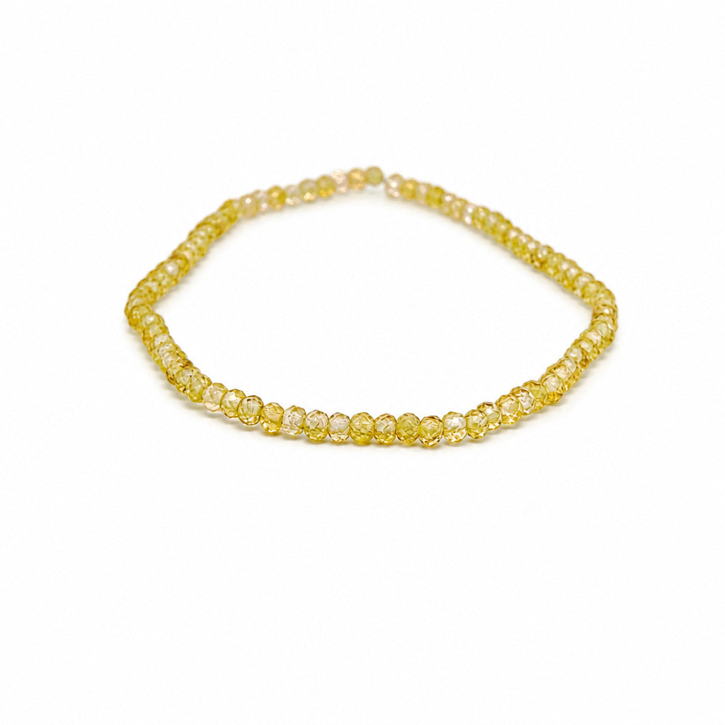 Turmalin gelb, Armband elastisch