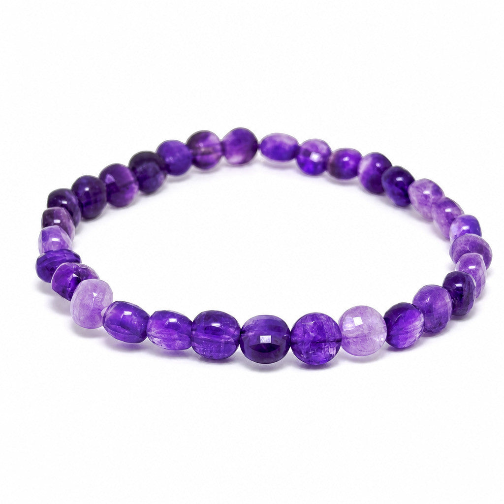 Amethyst Armband elastisch
