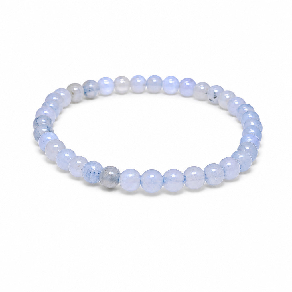 Chalcedon Armband elastisch