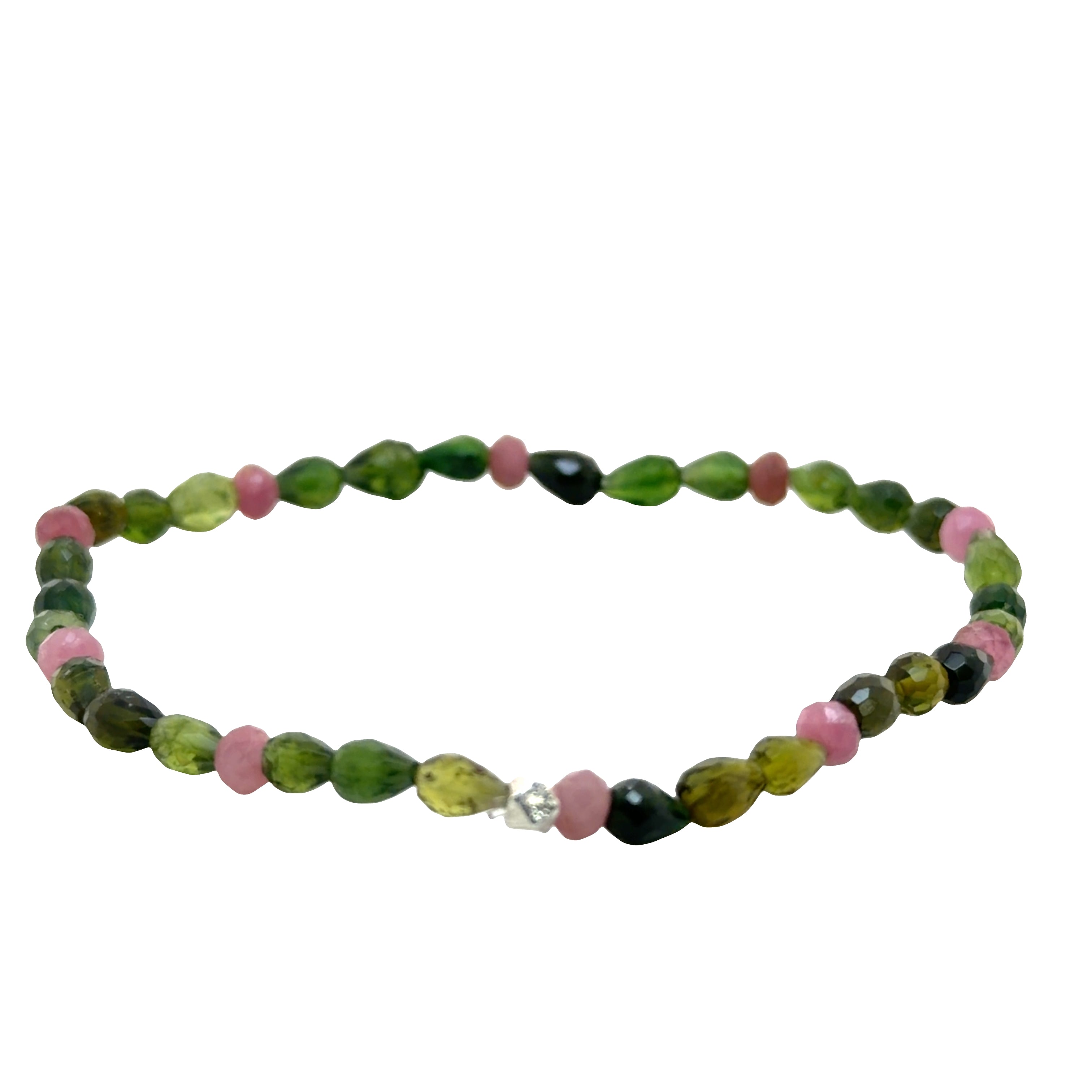 Turmalin grün  Armband elastisch