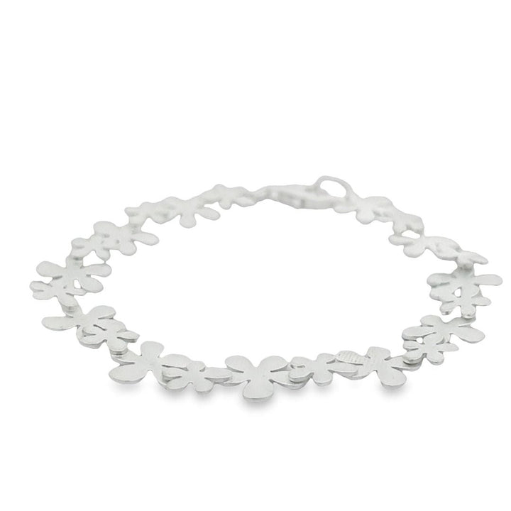 Bracciale in argento, opaco